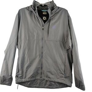 Nike Mens ACG Nike Fit Windbreaker Hiking Jacket Gray Size Medium